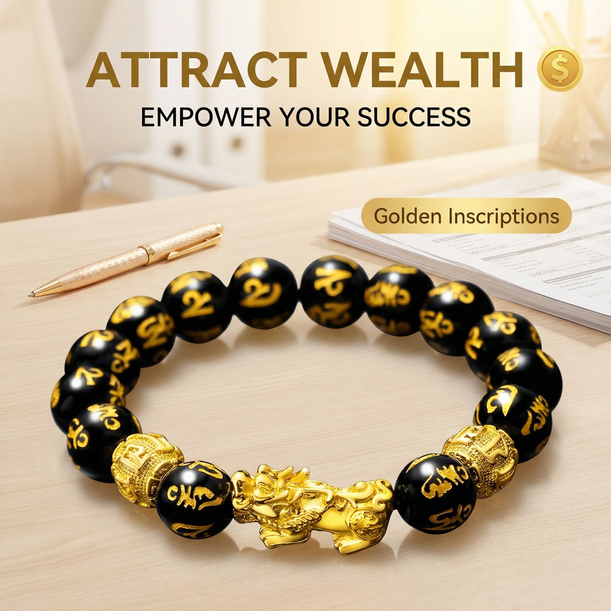 Wealth and protection bracelet
